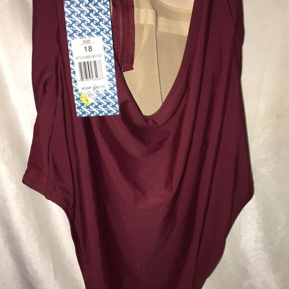 Sun and Sea one piece swimsuit size 18 New with Tags - Picture 7 of 7